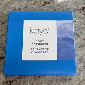 Kayo Body Scrubber, NIB